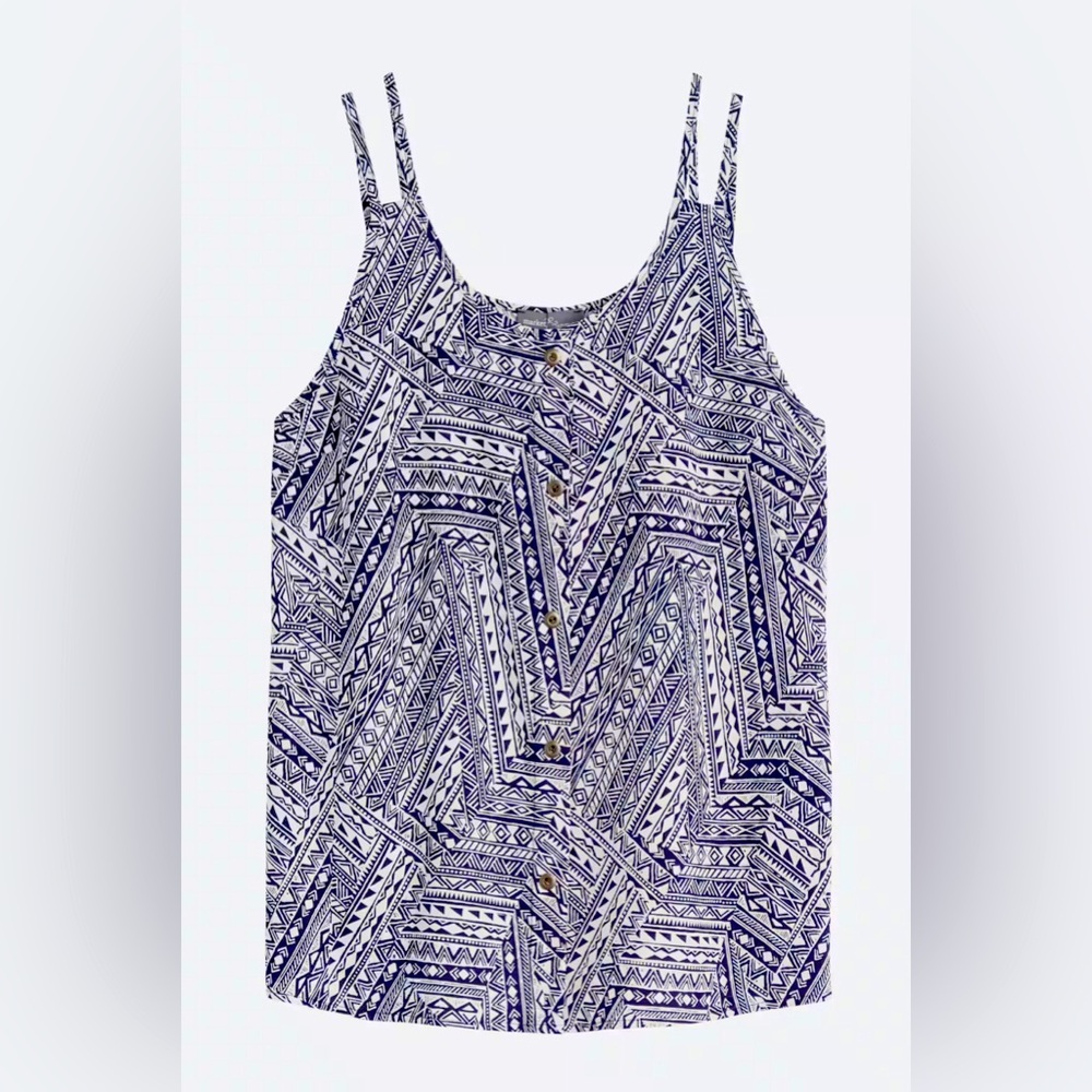 Market & Spruce Double Strap Blouse